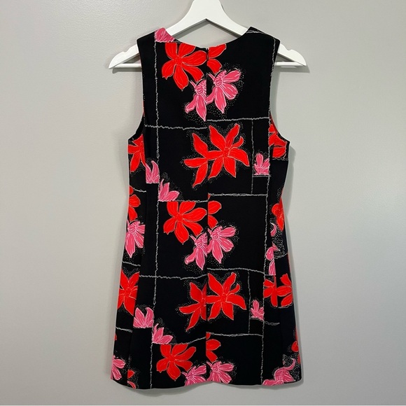 Desigual Mini Pinafore Sleeveless Dress Floral - Picture 9 of 13